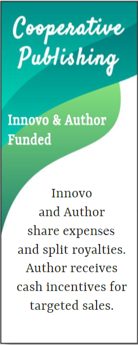 A summary of Innovo Publishing's Cooperative Publishing path and how it works