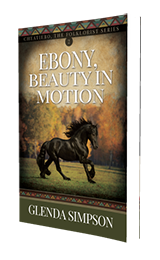 Ebony, Beauty in Motion by Glenda Simpson published by Innovo Publishing.