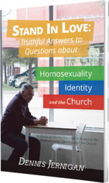 Stand in Love: Truthful Answers to Questions about Homosexuality, Identity, and the Church by Dennis Jernigan published by Innovo Publishing.