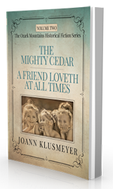 The Mighty Cedar and A Friend Loveth at All Times: An Anthology of Southern Historical Fiction (Volume Two) by Joann Klusmeyer published by Innovo Publishing.